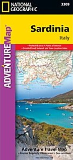 Sardinia Adventure Road Map.