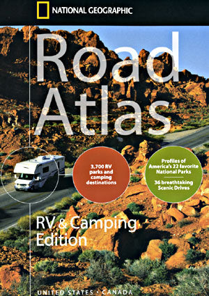 America and Canada Tourist Road ATLAS.