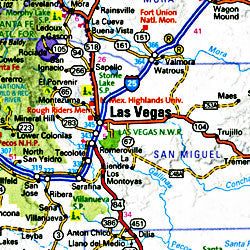 America and Canada Tourist Road ATLAS.