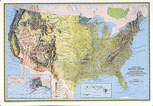 United States WALL Map.