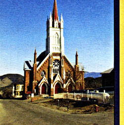 Nevada Road and Tourist Map, America.