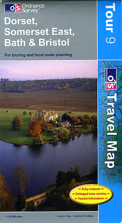 Dorset, Somerset East, Bath and Bristol Touring Maps.