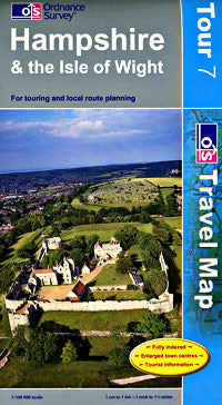 Hampshire and Isle of Wight Touring Maps.