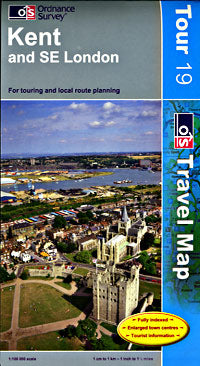 Kent and Southeast London Touring Maps.