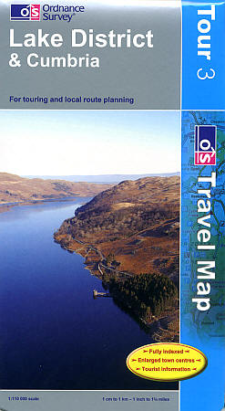 Lake District and Kumbria Touring Maps.