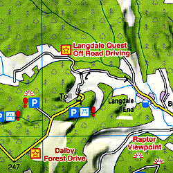 North York Moors Touring Maps.