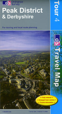 Peak District and Derbyshire Touring Maps.