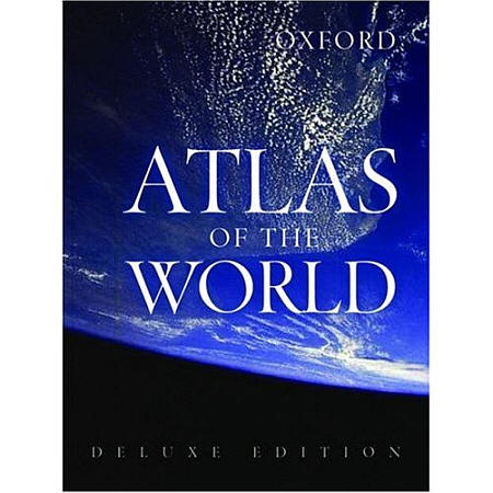 Oxford "Atlas of the World" Deluxe Edition.