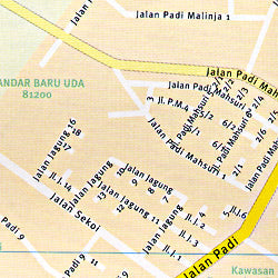 Johor and Melaka, Malaysia.