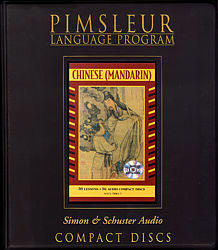 Pimsleur Mandarin Chinese Comprehensive Audio CD Language Course, Level 1.