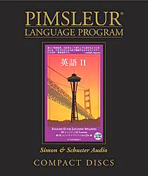 Pimsleur English For Japanese, Level 2 Speakers, Audio CD Language Course.