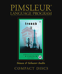 Pimsleur French Comprehensive Audio CD Language Course, Level 2.