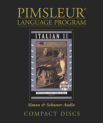 Pimsleur Italian Comprehensive Audio CD Language Course, Level 2.