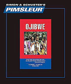 Pimsleur Ojibwe Comprehensive Audio CD Language Course.