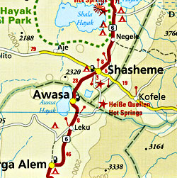 Hungary and Lake Balaton Road and Topographic Tourist Map.