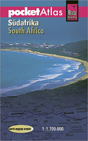 South Africa Road and Topographic Tourist Road ATLAS.