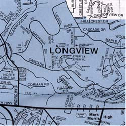 Kelso and Longview, Washington, America.