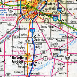 United States "Large Scale" Road and Tourist ATLAS.