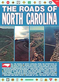 North Carolina Road and Tourist ATLAS, America.