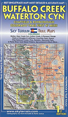 Buffalo Creek Hiking Map.