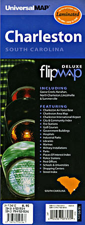 Charleston "Flipmap", South Carolina, America.