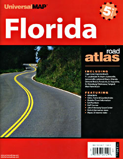 Florida Road and Tourist ATLAS, America.