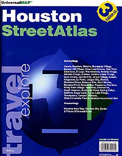 HOUSTON Street ATLAS, Texas, America.