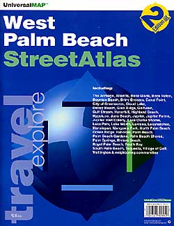 West Palm Beach Street ATLAS, Florida, America.