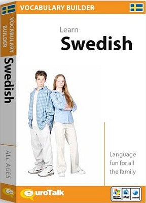 Swedish Vocabulary Builder CD ROM Language Course.