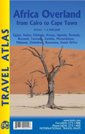 Africa Overland: Cairo to Cape Town Road and Tourist ATLAS.