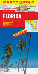 Florida Road and Tourist Map. Marco Polo edition.