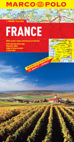 France Road and Tourist Map. Marco Polo edition.