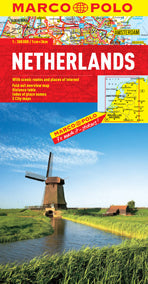 Netherlands Road and Tourist Map. Marco Polo edition.