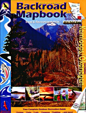 Kamloops and Okanagan Road and Recreation ATLAS, British Columbia, Canada.