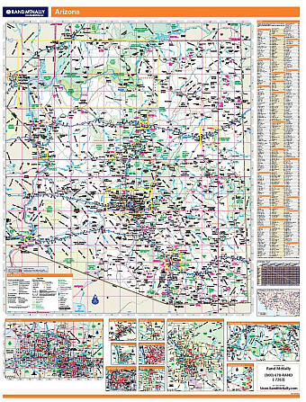 Arizona WALL Map.