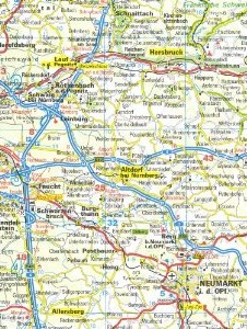 Germany Super Strassen Tourist Road ATLAS.