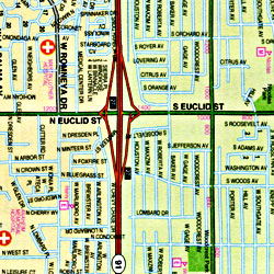 Anaheim and North Orange County, California, America.