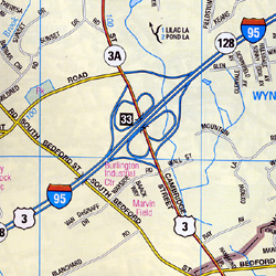 Boston "WESTERN SUBURBAN", Massachusetts, America.