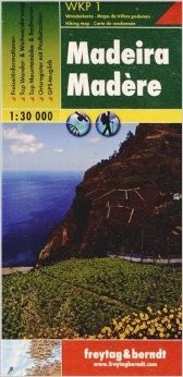 Madeira (Hiking, Cycling and Leisure Portugal) Hiking Map.