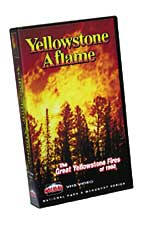 Yellowstone Aflame - Travel Video - VHS.