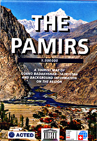 The Pamirs and Gorno Badahshan Road and Tourist Map.