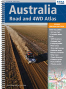 Australia SPIRAL Road and 4WD Tourist ATLAS.