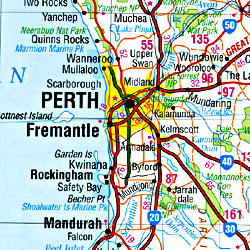 Australia SPIRAL Touring Road ATLAS.