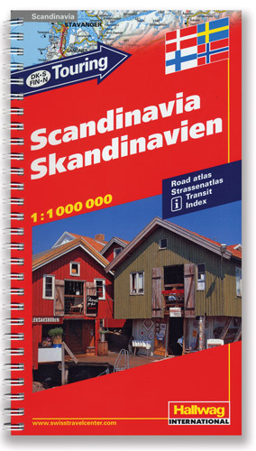 Scandinavia Tourist Road ATLAS.