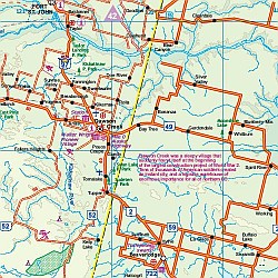 Alaska Highway Road Atlas, America.