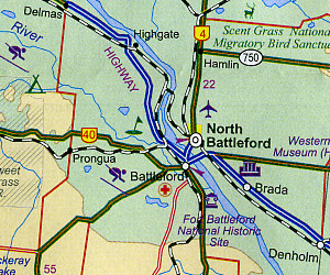 Saskatchewan Road and Tourist Map, Canada.