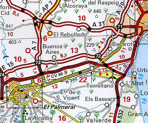 Central Eastern Region - Murcia, Valencia & Alicante Region #577.