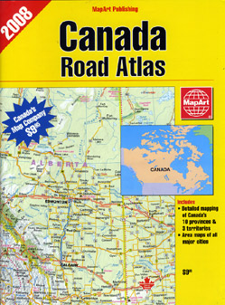 Canada Tourist Road ATLAS.