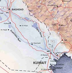 Middle East, Illustrated Pictorial Guide Map.