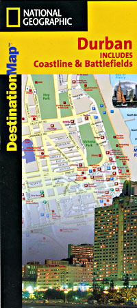 Durban "Destination" map South Africa.